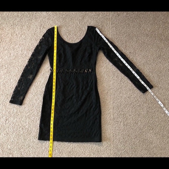 City Studio Lace Dress Sz 7  Holiday Party Sexy Vintage - Picture 4 of 10